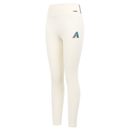 MLB ARIZONA DIAMONDBACKS RETRO CLASSIC WOMEN'S JERSEY LEGGING (EGGSHELL)
