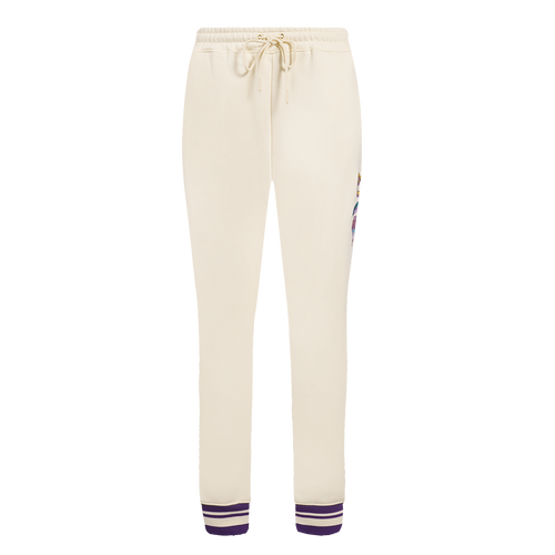 MLB ARIZONA DIAMONDBACKS RETRO CLASSIC PANTALON OUATÉ CÔTELÉ POUR FEMME (COQUILLE D'ŒUF/VIOLET)