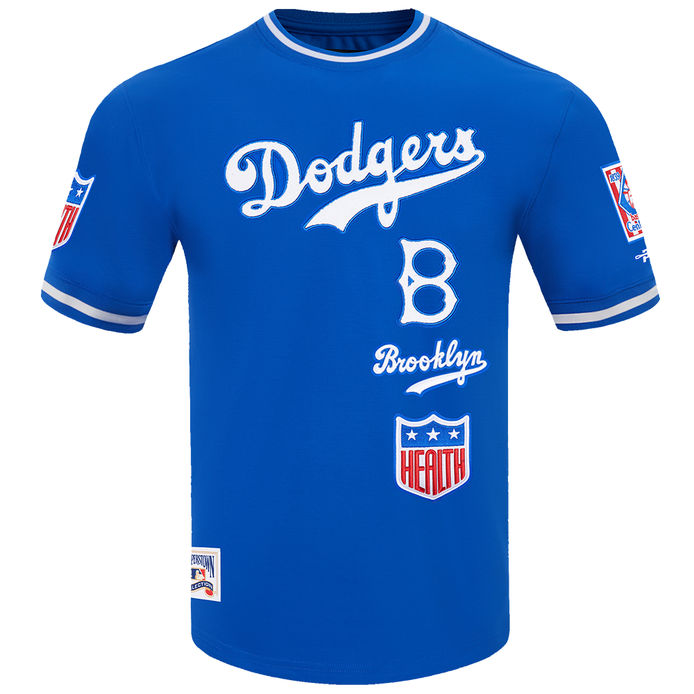 MLB BROOKLYN DODGERS RETRO CLASSICS HAUT POUR HOMME (BLEU ROYAL)