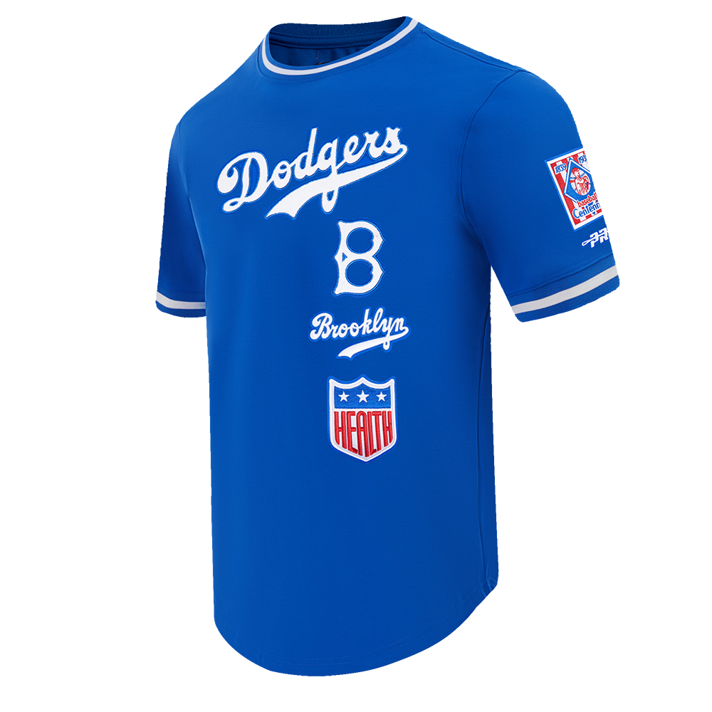 MLB BROOKLYN DODGERS RETRO CLASSICS HAUT POUR HOMME (BLEU ROYAL)