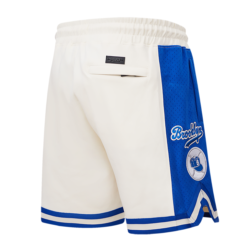 MLB BROOKLYN DODGERS RETRO CLASSIC SHORT 2.0 POUR HOMME (COQUILLE D'ŒUF/BLEU ROYAL)