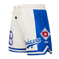 MLB BROOKLYN DODGERS RETRO CLASSIC SHORT 2.0 POUR HOMME (COQUILLE D'ŒUF/BLEU ROYAL)