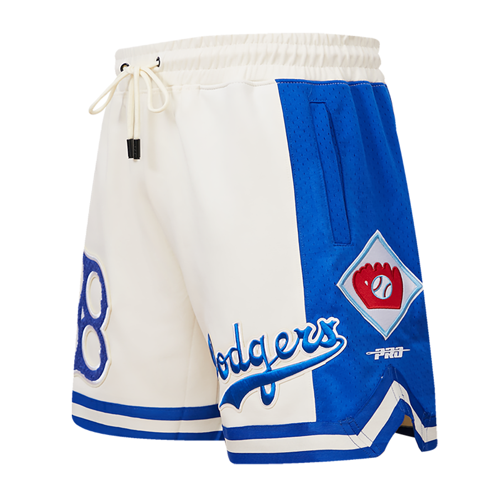 MLB BROOKLYN DODGERS RETRO CLASSIC SHORT 2.0 POUR HOMME (COQUILLE D'ŒUF/BLEU ROYAL)