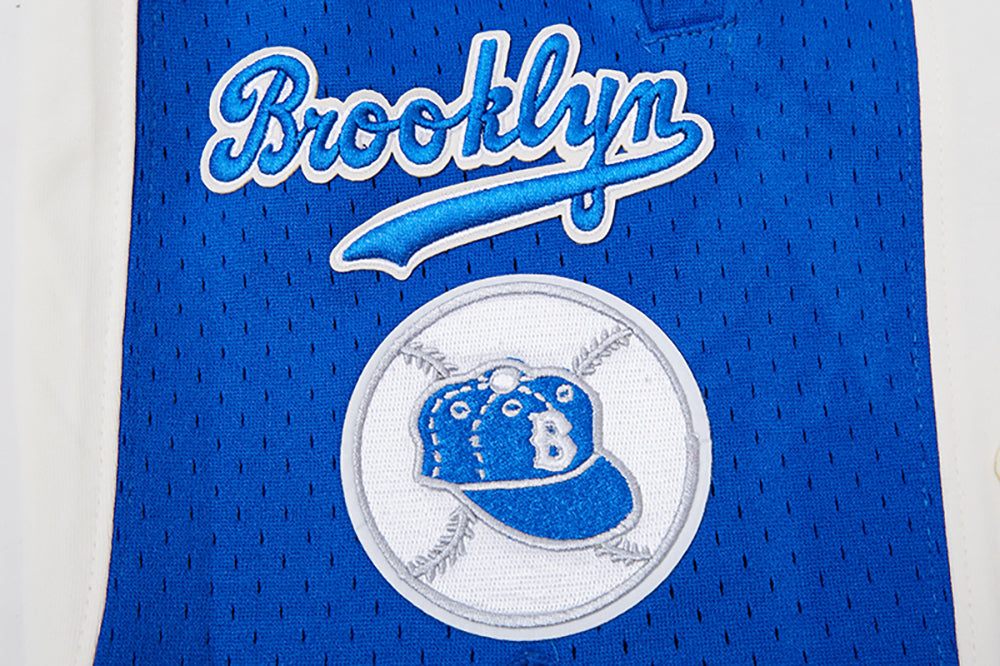 MLB BROOKLYN DODGERS RETRO CLASSIC SHORT 2.0 POUR HOMME (COQUILLE D'ŒUF/BLEU ROYAL)