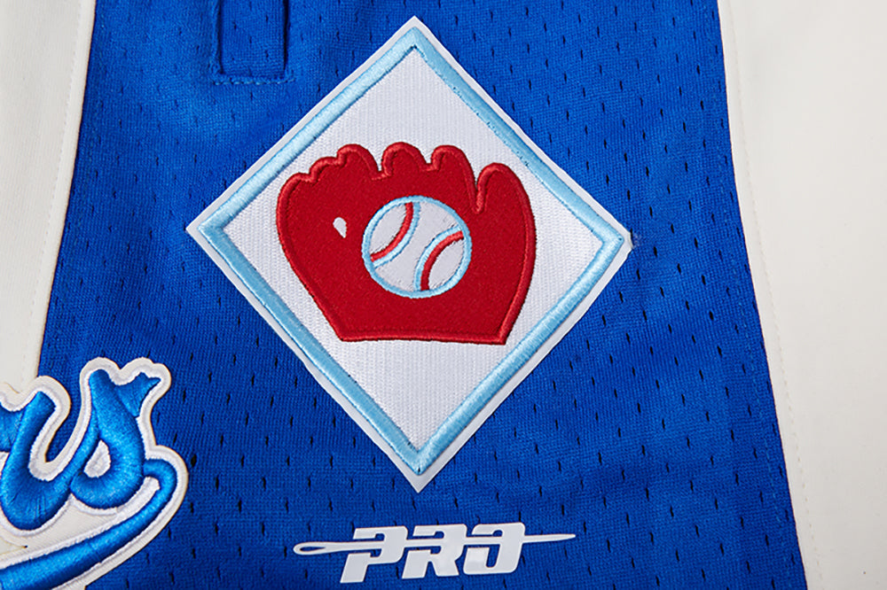MLB BROOKLYN DODGERS RETRO CLASSIC SHORT 2.0 POUR HOMME (COQUILLE D'ŒUF/BLEU ROYAL)