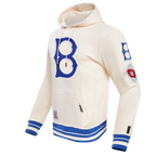 MLB BROOKLYN DODGERS RETRO CLASSIC CHANDAIL À CAPUCHON POUR HOMME (COQUILLE D'ŒUF/BLEU ROYAL)