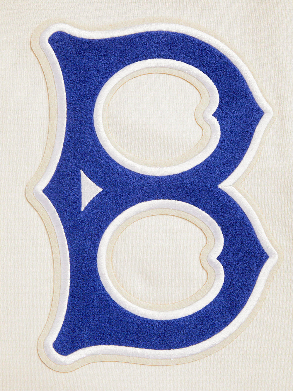 MLB BROOKLYN DODGERS RETRO CLASSIC CHANDAIL À CAPUCHON POUR HOMME (COQUILLE D'ŒUF/BLEU ROYAL)
