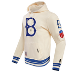 MLB BROOKLYN DODGERS RETRO CLASSIC CHANDAIL À CAPUCHON POUR HOMME (COQUILLE D'ŒUF/BLEU ROYAL)