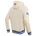 MLB BROOKLYN DODGERS RETRO CLASSIC CHANDAIL À CAPUCHON POUR HOMME (COQUILLE D'ŒUF/BLEU ROYAL)