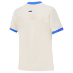 MLB BROOKLYN DODGERS RETRO CASCADE HAUT À BORDURES CONTRASTANTES POUR FEMME (COQUILLE D'ŒUF/BLEU ROYAL)