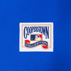 MLB BROOKLYN DODGERS RETRO ELEVATION WOMEN'S SINGLE JERSEY BOXY TOP (ROYAL BLUE)