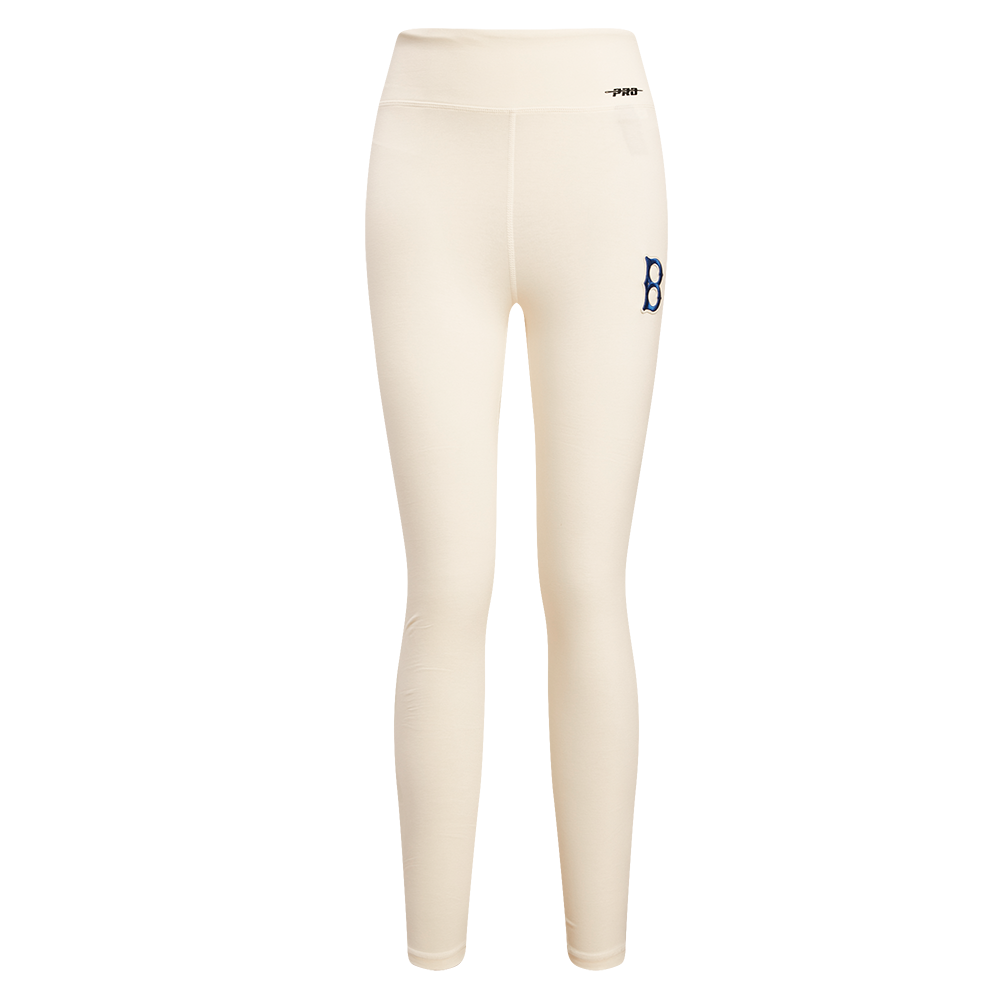 MLB BROOKLYN DODGERS RETRO CLASSIC WOMEN'S JERSEY LEGGING (EGGSHELL)