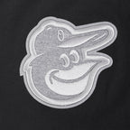 MLB BALTIMORE ORIOLES REVERSE FRENCH TERRY T-SHIRT À MANCHES COURTES POUR HOMME (NOIR)