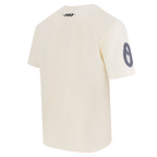 MLB BALTIMORE ORIOLES REVERSE FRENCH TERRY MEN'S CJ DROP SHOULDERTOP (EGGSHELL)