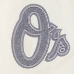 MLB BALTIMORE ORIOLES REVERSE FRENCH TERRY MEN'S CJ DROP SHOULDERTOP (EGGSHELL)