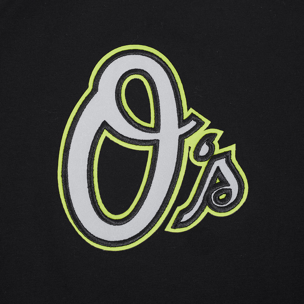 MLB BALTIMORE ORIOLES UNDER THE LIGHTS MEN'S SJ TOP (BLACK)