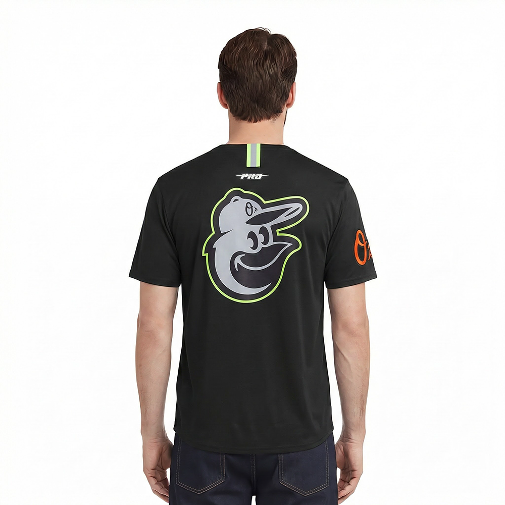 MLB BALTIMORE ORIOLES UNDER THE LIGHTS MEN'S SJ TOP (BLACK)