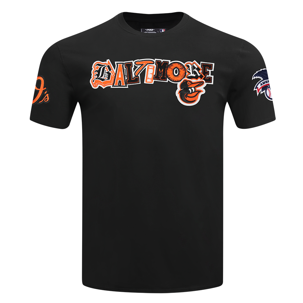 MLB BALTIMORE ORIOLES CITY RANSOM HAUT EN JERSEY SIMPLE POUR HOMME (NOIR)