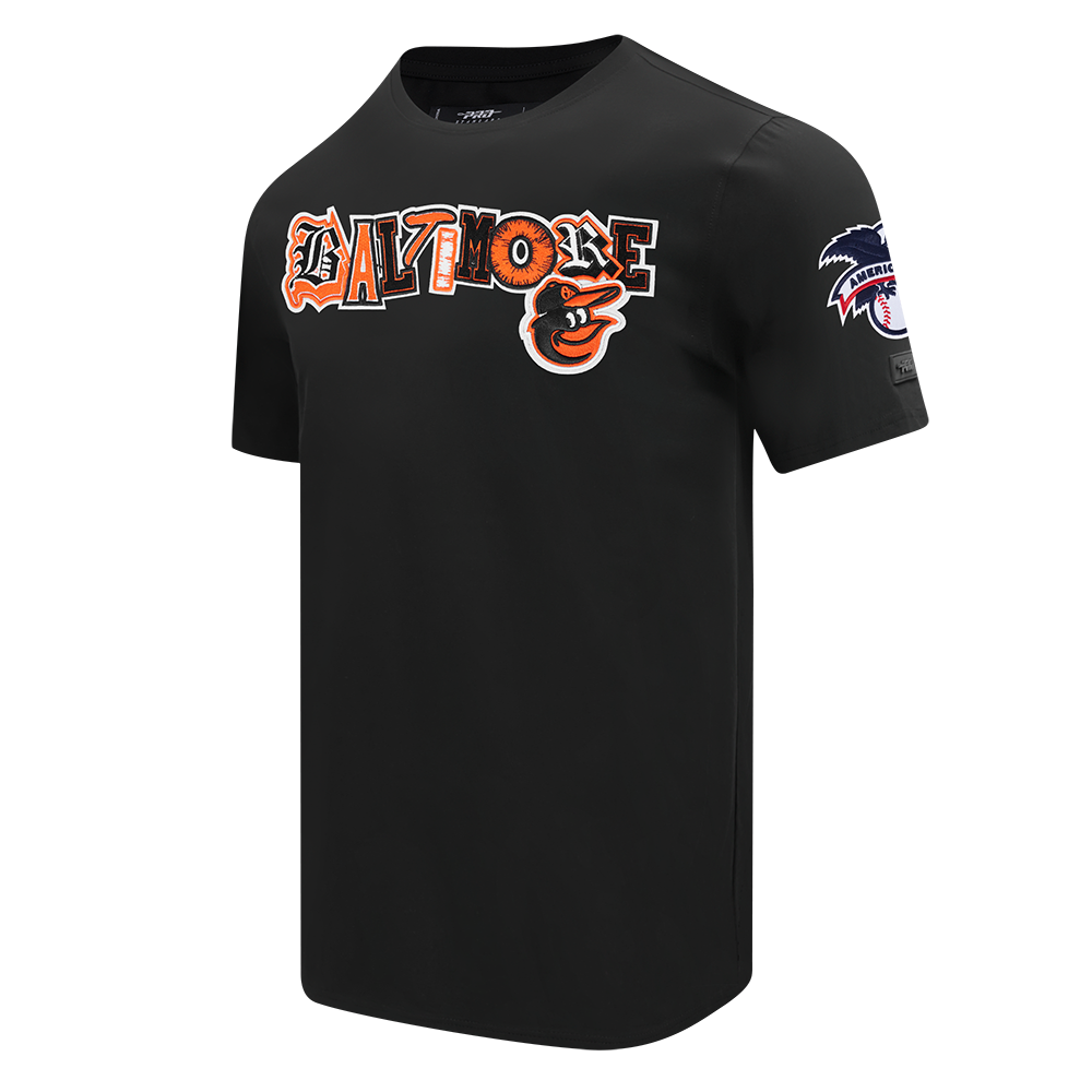 MLB BALTIMORE ORIOLES CITY RANSOM HAUT EN JERSEY SIMPLE POUR HOMME (NOIR)