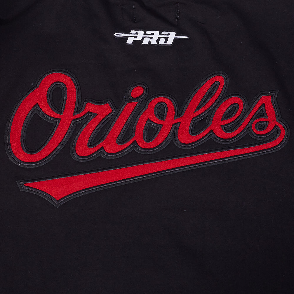 MLB BALTIMORE ORIOLES CITY RANSOM HAUT EN JERSEY SIMPLE POUR HOMME (NOIR)