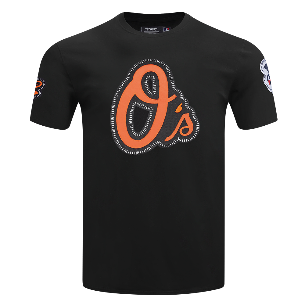 MLB BALTIMORE ORIOLES DIY PICK STITCH MEN'S SJ TOP (BLACK)