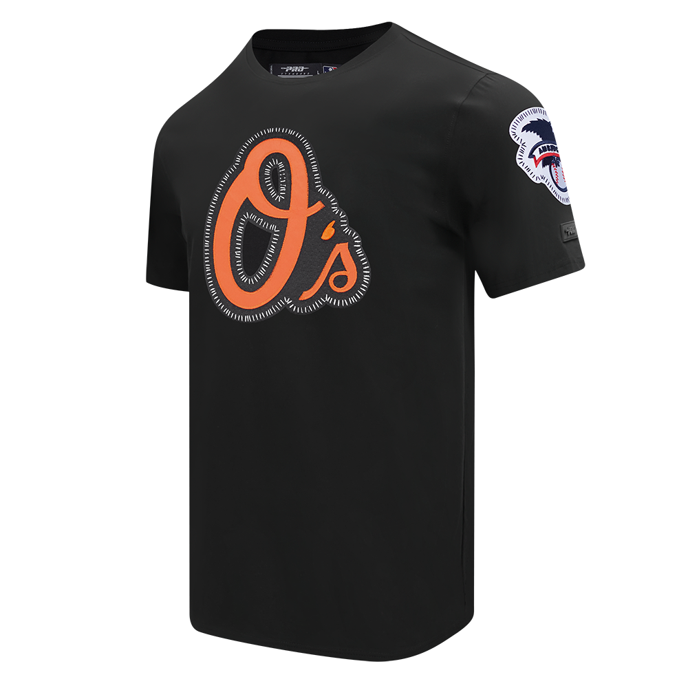 MLB BALTIMORE ORIOLES DIY PICK STITCH MEN'S SJ TOP (BLACK)
