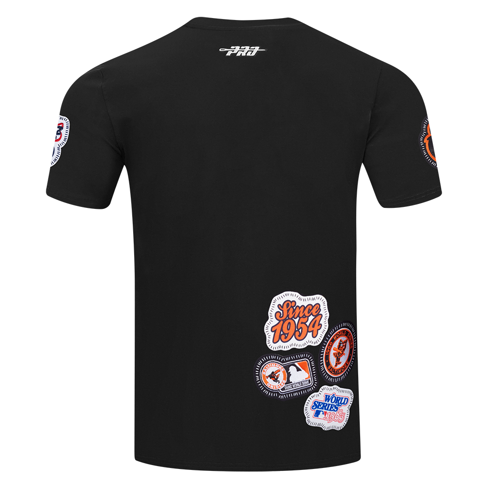MLB BALTIMORE ORIOLES DIY PICK STITCH MEN'S SJ TOP (BLACK)