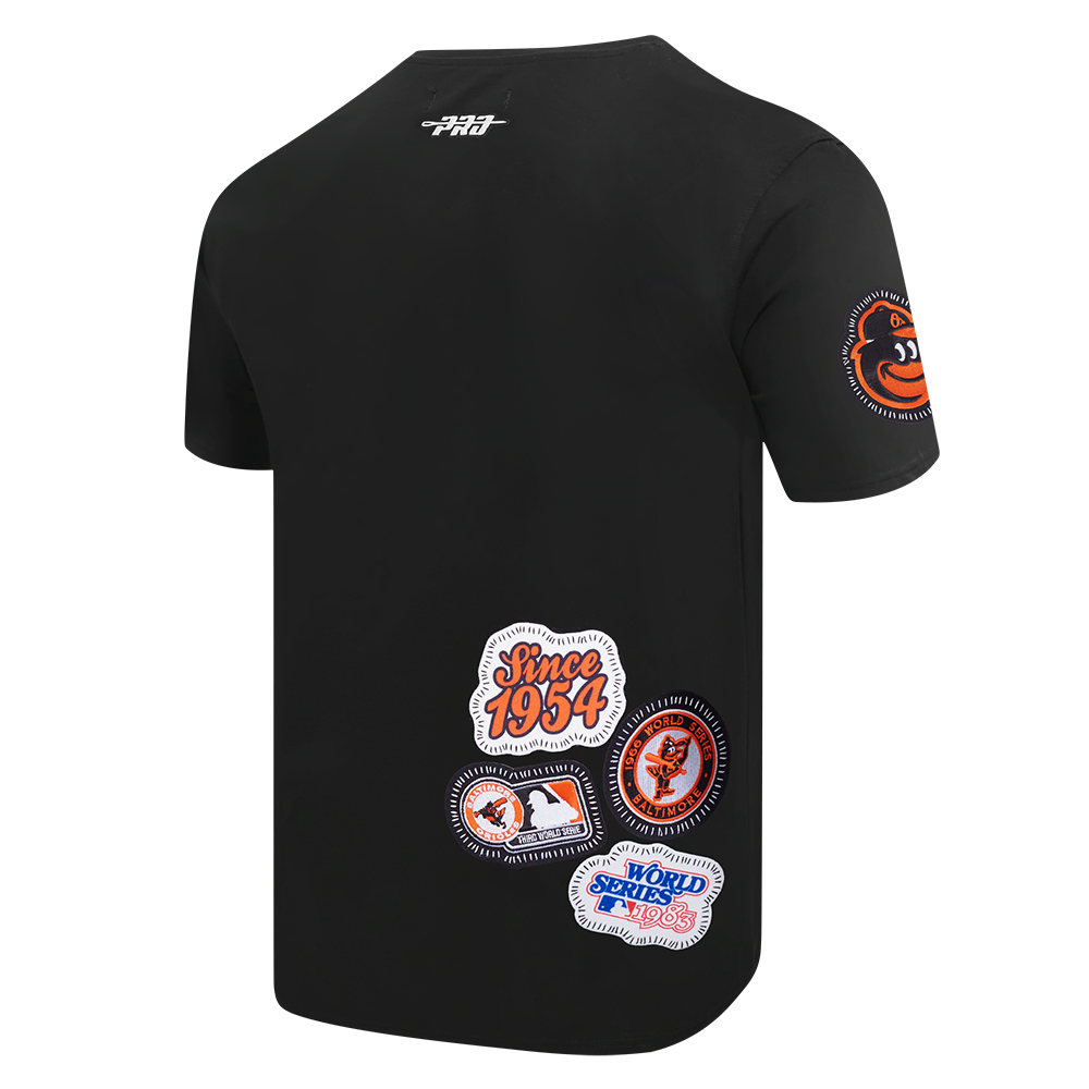 MLB BALTIMORE ORIOLES DIY PICK STITCH MEN'S SJ TOP (BLACK)