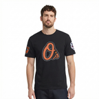 MLB BALTIMORE ORIOLES DIY PICK STITCH MEN'S SJ TOP (BLACK)