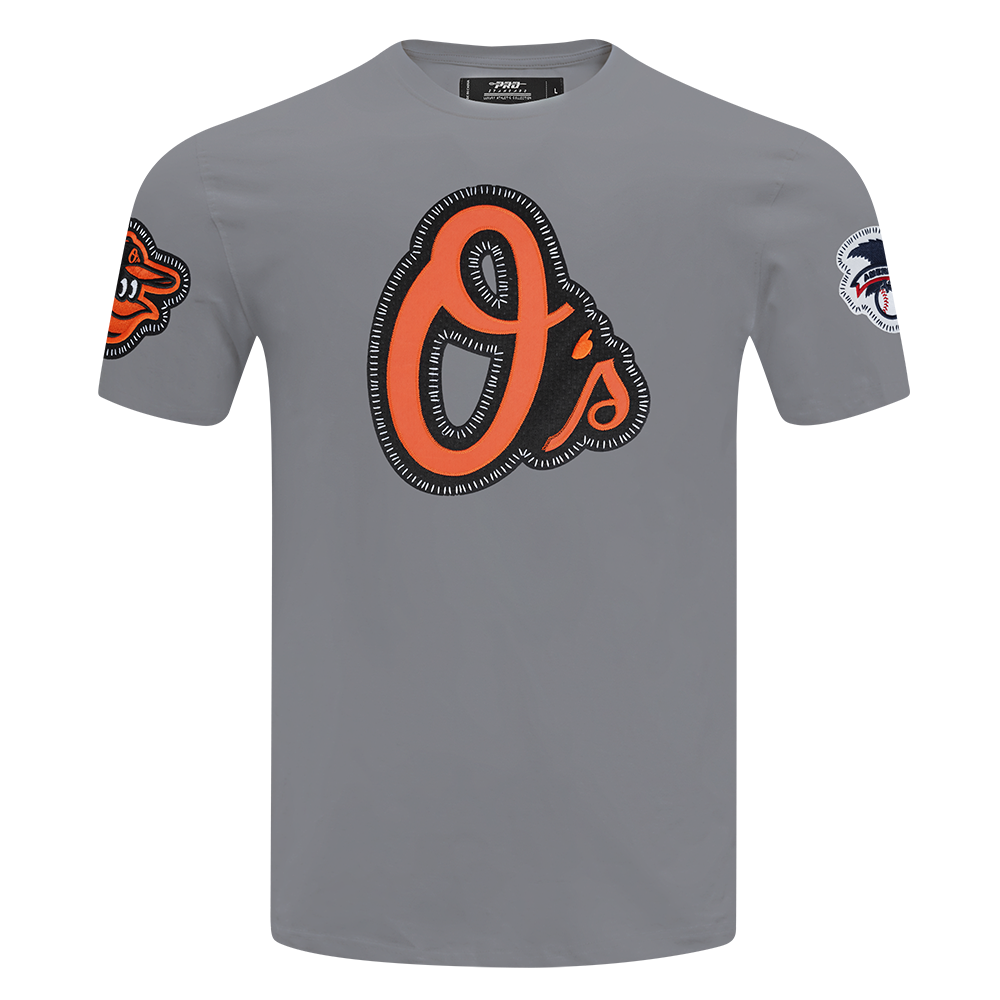 MLB BALTIMORE ORIOLES DIY PICK STITCH HAUT EN JERSEY SIMPLE POUR HOMME (GRIS)