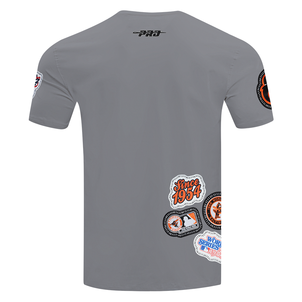 MLB BALTIMORE ORIOLES DIY PICK STITCH HAUT EN JERSEY SIMPLE POUR HOMME (GRIS)