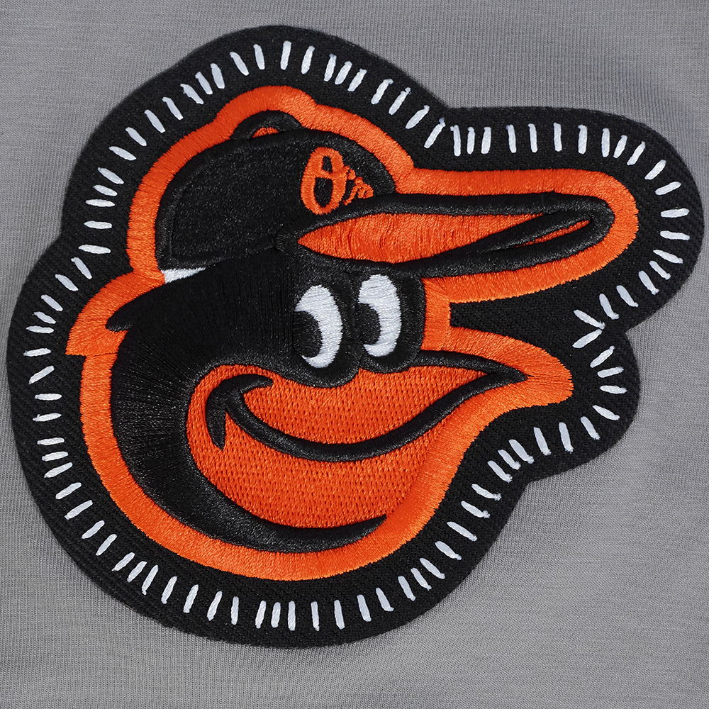 MLB BALTIMORE ORIOLES DIY PICK STITCH HAUT EN JERSEY SIMPLE POUR HOMME (GRIS)
