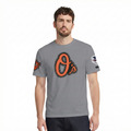 MLB BALTIMORE ORIOLES DIY PICK STITCH HAUT EN JERSEY SIMPLE POUR HOMME (GRIS)