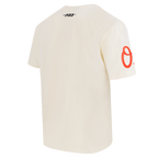 MLB BALTIMORE ORIOLES CHROME MEN'S CJ DROP SHOULDER TOP (EGGSHELL)