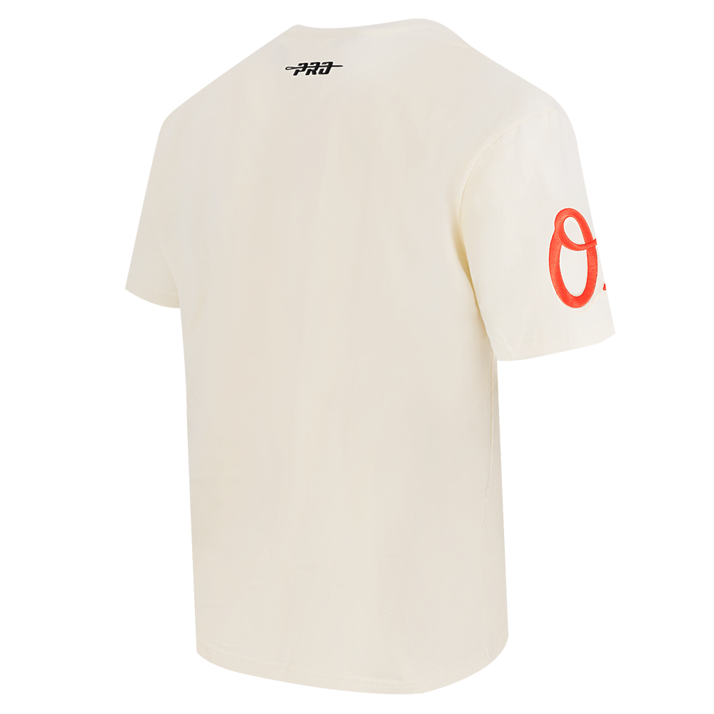 MLB BALTIMORE ORIOLES CHROME MEN'S CJ DROP SHOULDER TOP (EGGSHELL)