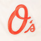 MLB BALTIMORE ORIOLES CHROME MEN'S CJ DROP SHOULDER TOP (EGGSHELL)