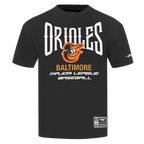 MLB BALTIMORE ORIOLES CITY TOUR 2.0 MEN'S CJ DROP SHOULDER TOP (BLACK)