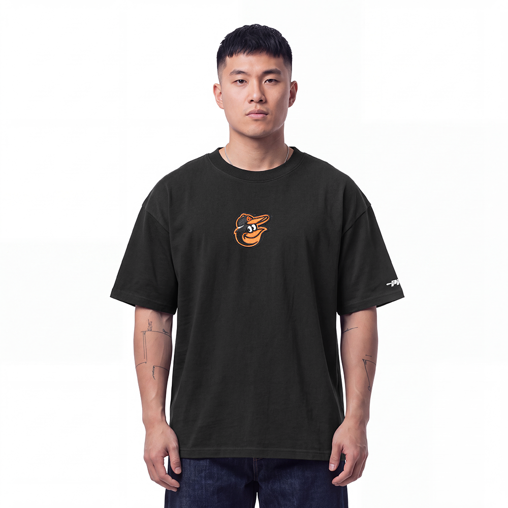 MLB BALTIMORE ORIOLES CLASSIC ICON MEN'S SHIRT (BLACK)