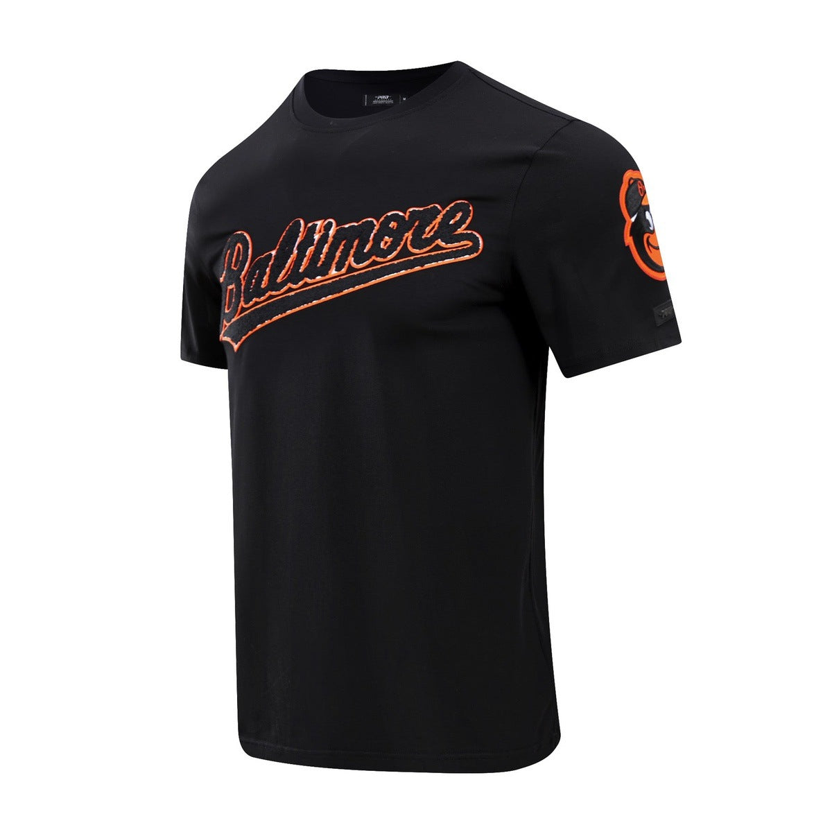 MLB BALTIMORE ORIOLES CLASSIC CHENILLE HAUT POUR HOMME (NOIR)