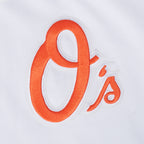 MLB BALTIMORE ORIOLES LIVING LARGE MEN'S CJ DROP SHOULDER TOP (WHITE)