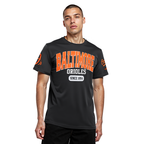 MLB BALTIMORE ORIOLES CITY ARCH HAUT EN JERSEY SIMPLE POUR HOMME (NOIR)