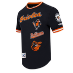 MLB BALTIMORE ORIOLES RETRO CLASSICS HAUT POUR HOMME (NOIR/ORANGE)