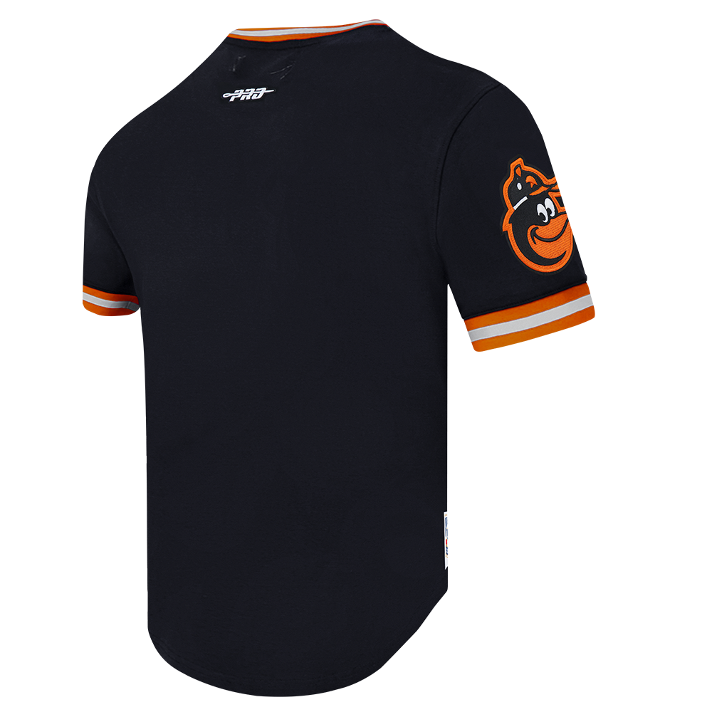 MLB BALTIMORE ORIOLES RETRO CLASSICS HAUT POUR HOMME (NOIR/ORANGE)