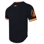 MLB BALTIMORE ORIOLES RETRO CLASSICS HAUT POUR HOMME (NOIR/ORANGE)