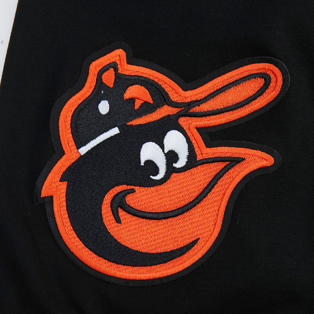 MLB BALTIMORE ORIOLES RETRO CLASSICS HAUT POUR HOMME (NOIR/ORANGE)