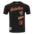 MLB BALTIMORE ORIOLES RETRO CLASSICS MEN'S TOP (BLACK/ORANGE)