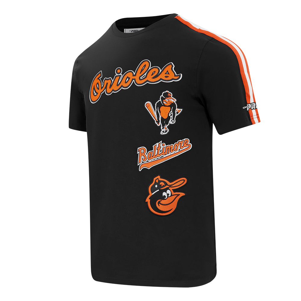 MLB BALTIMORE ORIOLES RETRO CLASSICS MEN'S TOP (BLACK/ORANGE)
