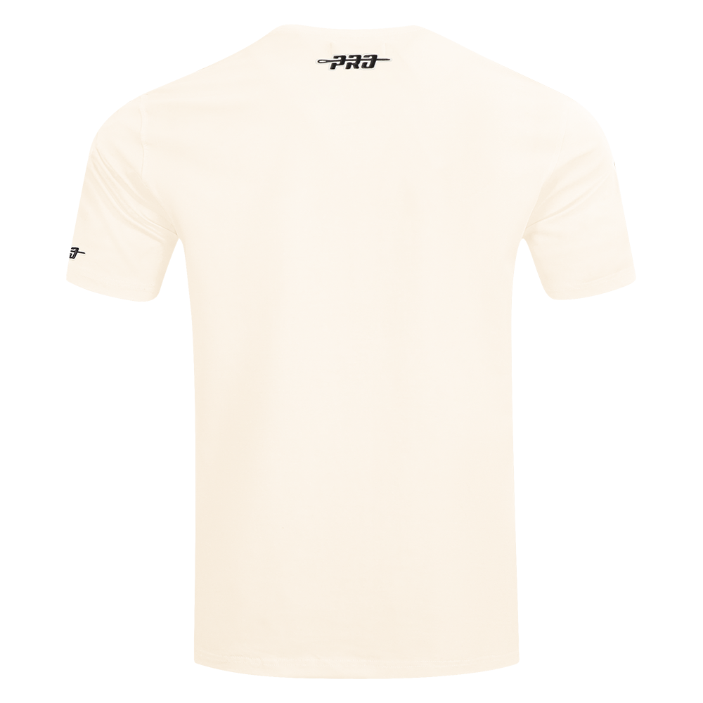 MLB BALTIMORE ORIOLES RETRO CLASSICS HAUT EN JERSEY SIMPLE À BANDES POUR HOMME (COQUILLE D'ŒUF/NOIR)