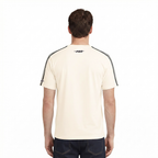 MLB BALTIMORE ORIOLES RETRO CLASSICS HAUT EN JERSEY SIMPLE À BANDES POUR HOMME (COQUILLE D'ŒUF/NOIR)
