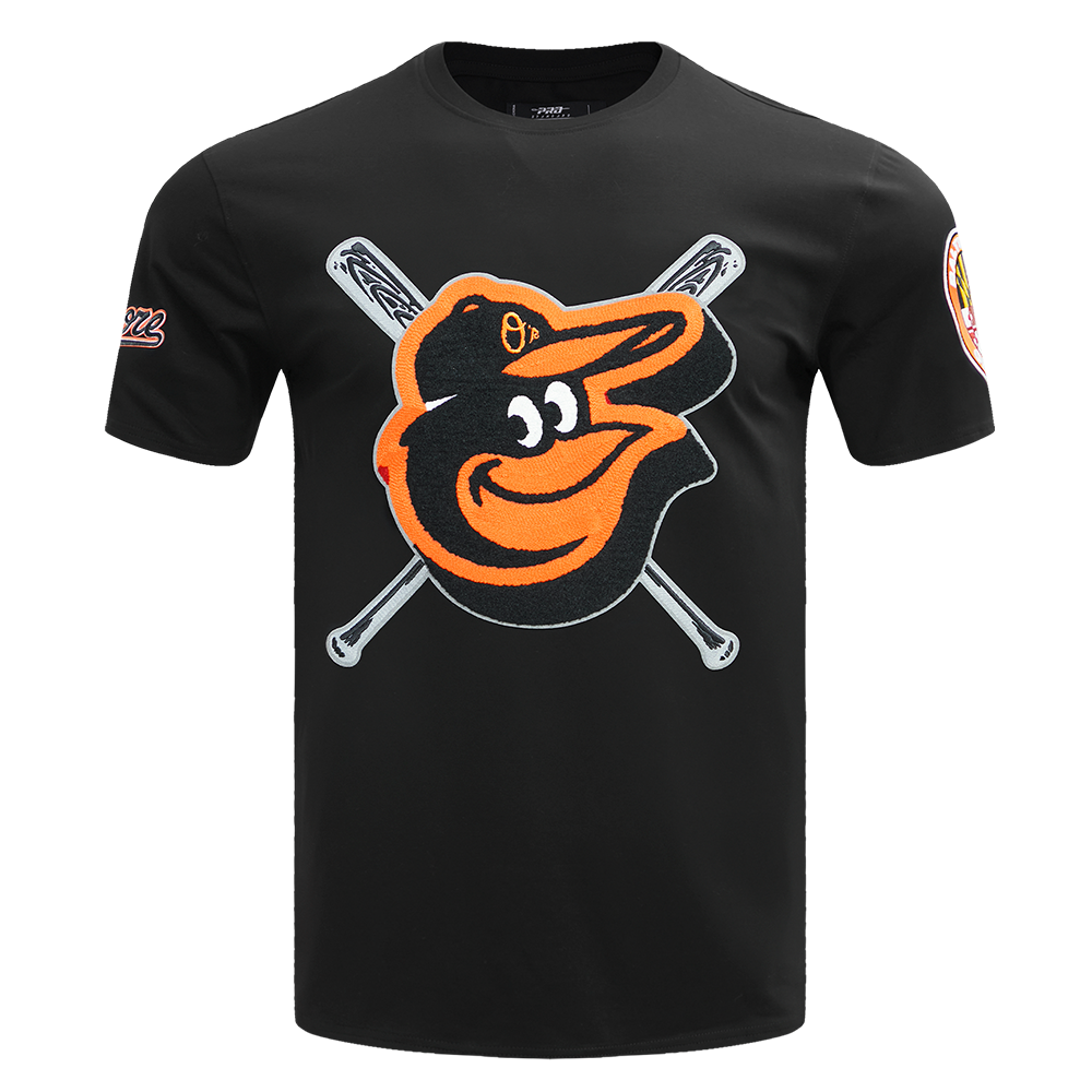 MLB BALTIMORE ORIOLES MASH UP HAUT EN JERSEY SIMPLE POUR HOMME (NOIR)